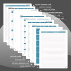 IN-LUXPRO Planner 2026 Daily Weekly and Monthly, 11.5"x8.5", 12 Months Spiral - Image 5