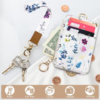 bolimoss 2-in-1 ID Badge Holder & Lanyard Wallet - Image 2