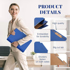 Skyygemm 24 Pcs Classification Folders Letter Size, 1 Divider Pressboard File - Image 3