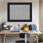 Amanti Art Black Framed Magnetic Board 23x29 Medium Vision Board - Image 6