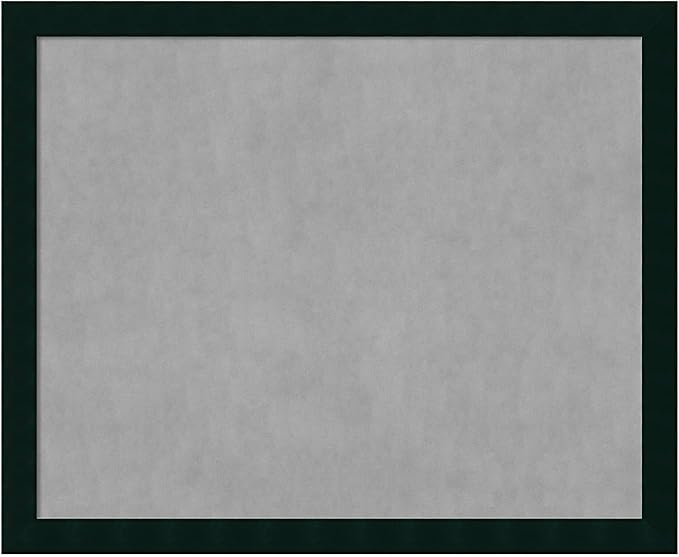 Amanti Art Black Framed Magnetic Board 36x44 X-Large Vision Board by AmantiArt