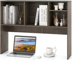 Tangkula Desktop Bookshelf, Countertop Storage Hutch