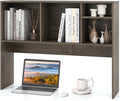 Tangkula Desktop Bookshelf, Countertop Storage Hutch by TANGKULA