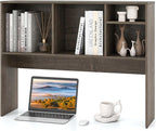 Tangkula Desktop Bookshelf, Countertop Storage Hutch by TANGKULA