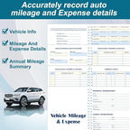 2 Pcs Auto Mileage & Expense Log Book - Image 3