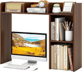 Tangkula Desktop Bookshelf, Countertop Storage Hutch by TANGKULA