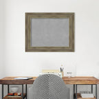 Amanti Art Grey Framed Magnetic Board 24x30 Medium Vision Board - Image 5