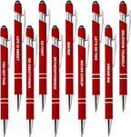 CRME 10pcs Red Nurse Pen Set Sculpture Funny Quotes Inspirational Pen by Unknown