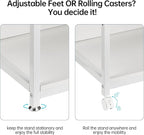 Fannova 4 Tier White Printer Stand Table - Image 8