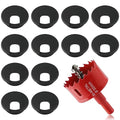 2 Inch Desk Grommet, 13 Pieces Wire Grommet, Desk Hole Cover by KITANIS