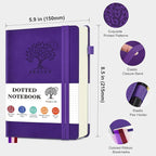 PERCUN Dotted Journal Notebook for Men & Women, 160 Pages Dot Grid notebook for - Image 2