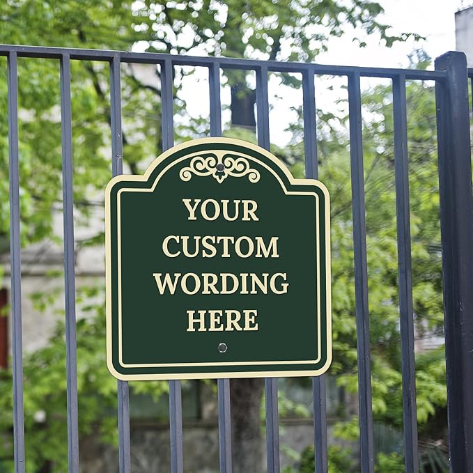 Custom Decorative Sign, Personalized Metal Sign - Image 4