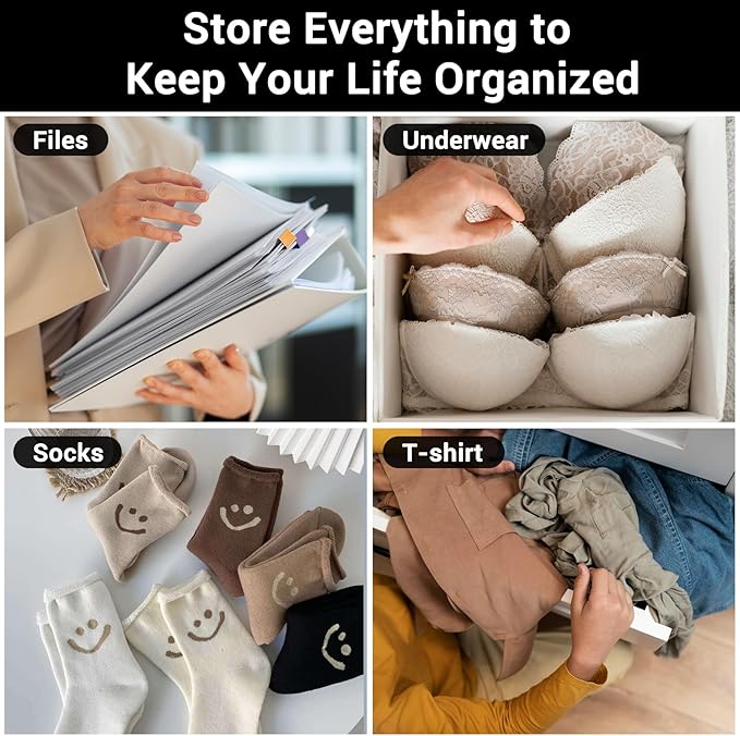 Svaldo Packaging Bags, 5 Sizes 12x16" 10x13" 8x10" 12x8" 10x7" Pack of 50 - Image 5