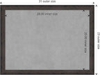 Amanti Art Black Framed Magnetic Board 23x31 Medium Vision Board - Image 4