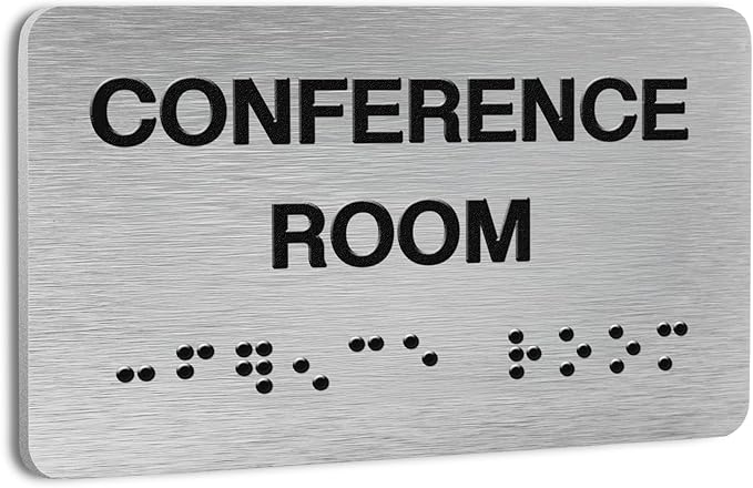 Conference Room Signs for Business and Office Sign, ADA Signs by Flyangle