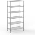 Regal Altair 24" Deep x 48" Wide x 96" Height Wire Shelving Kit | 6-Tier | NSF by Regal+Altair