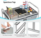 GLACER 10 Drawer Rolling Cart, Storage Cart - Image 5