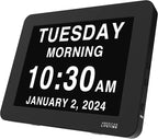 American Lifetime New 2026 Dementia Clock Large Digital Clock - Image 9