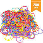 JIKIOU Multicolor Rubber Bands for School Home Office - Image 5