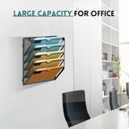 SUPEASY Wall File Organizer Mesh Office Mail Holder, Hanging Wall Organizer - Image 5