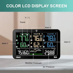 OBET Weather Station Wireless Indoor Outdoor Thermometer Wireless, Color - Image 7