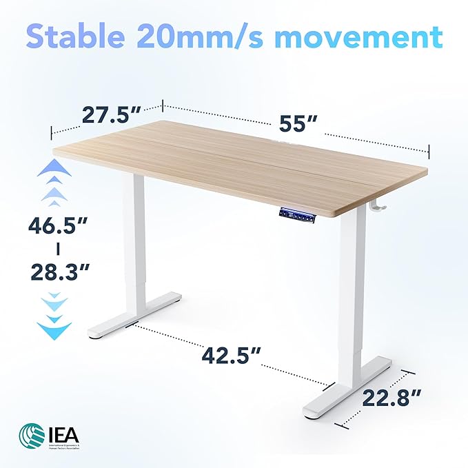 HUANUO AI-Powered Electric Standing Desk - Image 2