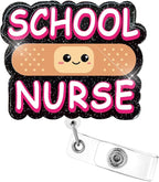 Aoryalps School Nurse Retractable Badge Reel Holder Retractable by Unknown
