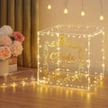 DIWNELEM Acrylic Wedding Card Box by DIWNELEM