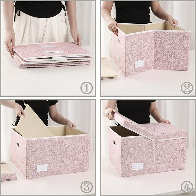 PRANDOM Extra Large Collapsible Storage Boxes - Image 5