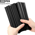 Honoson 200 Pcs Flat Construction Pencils - Image 3