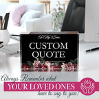 Personalized Gifts, Custom Quote Block Letter Board, Crystal-Clear Acrylic - Image 5