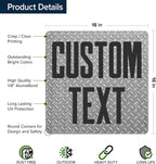 Custom Sign, Custom Street Sign, 11 Font Colors, 13 Font Styles, 4 Hole Options - Image 6