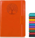 Biuwory Lined Journal Notebook for Women Men, 256 Pages A5 Hardcover Leather by Biuwory