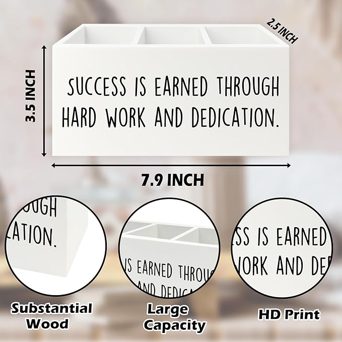QZQE Motivational Gifts Pen Pencil Holder Organizer - Image 7