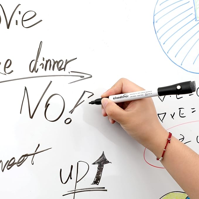cloudriver Magnetic Dry Erase Markers, 48 Pack Whiteboard Markers - Image 6
