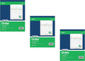 adams order book, 2-part, carbonless, white/canary, 8-3/8 x, main product view