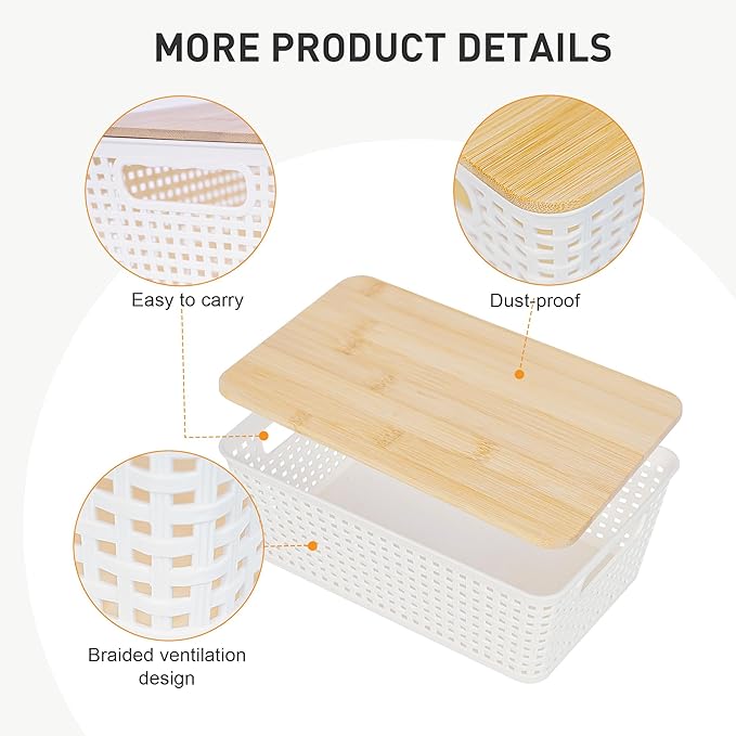 Anywish Small Storage Bins - Image 4