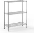 Regal Altair 18" Deep x 42" Wide x 54" Height Wire Shelving Kit | 3-Tier | NSF by Regal+Altair