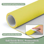 Boutilon Leather Desk Pad Protector, Non-Slip Mouse Pad, Laptop Desk Pad - Image 4