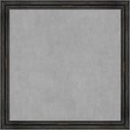 Amanti Art Black Framed Magnetic Board 27x27 Medium Vision Board by AmantiArt