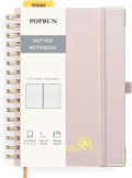 POPRUN Spiral Dotted Journal Notebook, by POPRUN