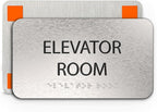 ADA Elevator Room Sign for Business by ADASigns