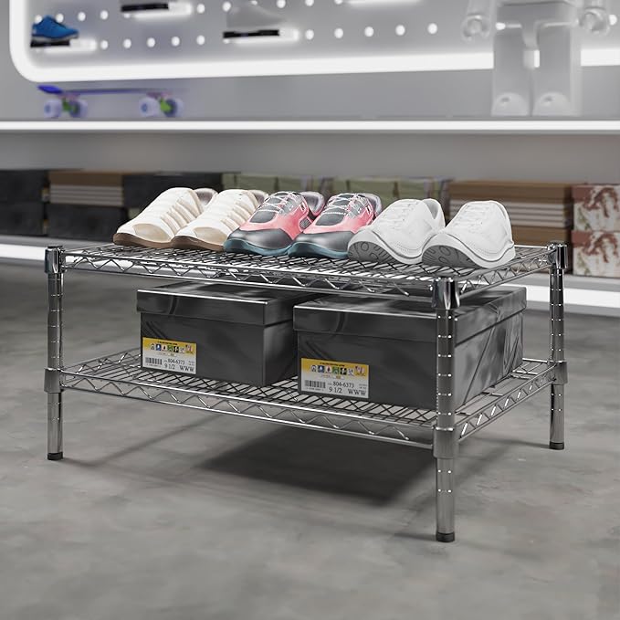 Regal Altair 21" Deep x 30" Wide x 14" Height Wire Shelving Kit | 2-Tier | NSF - Image 2