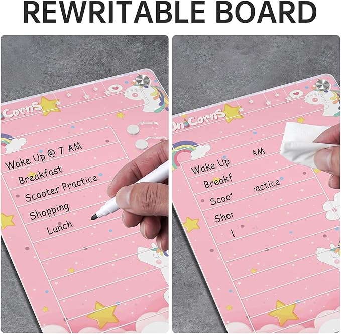 NiHome Acrylic Magnetic to Do List Planning Board - Image 7