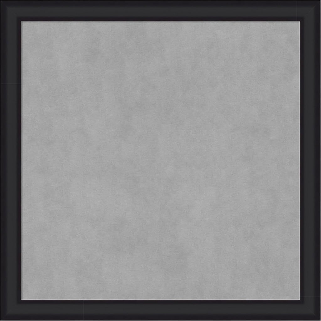 Amanti Art Black Framed Magnetic Board 27x27 Medium Vision Board