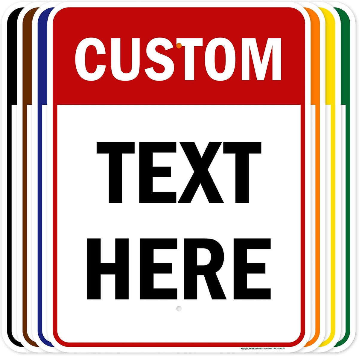 Custom Sign, Custom Sign for Business, Indoor/Outdoor use. 18x24 Inches