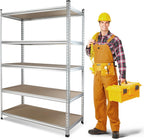 workpro 5-tier shelving, 48”w x 24”d x 72”h, main product view