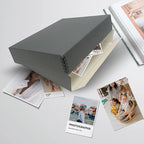 Lineco Museum Archival Storage Box, 11.75x15.25x3 in. Drop Front Design. - Image 7