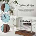 Obstetrician Appreciation Gift for Women’s Healthcare Providers, Thank You Desk - Image 3