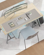 Extra Large Desk mat, Leather Desk Pad Protector, Office Desk Mat, Mouse Pad - Image 7